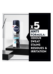 NIVEA MEN Antiperspirant Spray for Men Black and White Invisible Protection Fresh 200ml