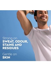 NIVEA MEN Black &amp; White Invisible Antiperspirant Deodorant Stick, Original, 72H Active Protection, 50ml, Pack of 2