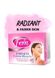 Fem Apple And Peach Fairness Cream Bleach Pink 50g