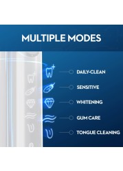 أورال - بي جينيس إكس فرشاة أسنان كهربائية - أبيض D706.514.6X