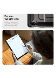 Spigen Tough Armor Pro Case For Samsung Galaxy Tab S8 S7 Gunmetal