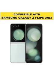 Clear Case for Samsung Galaxy Z Flip 6, Precise Camera Cutouts, Sleek and Light Design, Protective Cover For Z Flip6 5G (Z Flip 6)