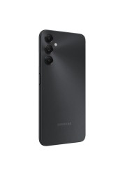 سامسونغ A05S هاتف ثنائي الشريحة، RAM سعة 6 غيغابايت، 128 غيغابايت، يدعم 4G LTE - أسود