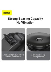 Baseus 2-in-1 Easy Control Clamp Car Phone Holder Dashboard/Air Vent 360 Degrees Rotatable Car Phone Stand Car Mobile Stand Compatible with iPhone 13 Pro/Pro Max/Mini, Galaxy, and all 4.7-6.7&#39;&#39; Black