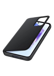 Samsung Smart View Wallet Case for Galaxy A55 5G Black