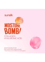 Sunsilk Collagen Blends Shampoo for dry hair Moisture Bomb 350ml