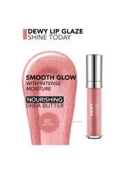 Flormar Dewy Lip Glaze Lipstick 021 Shine Today