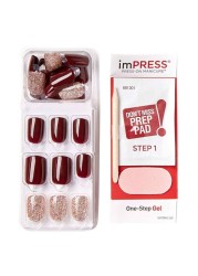 Kiss Impress Press-On Manicure False Nails 83781 Short No Other 30 PCS