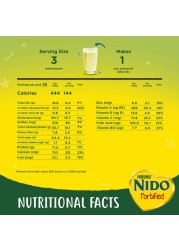 Nestle Nido Fortified Milk Powder Rich In Fiber Pouch 1800g