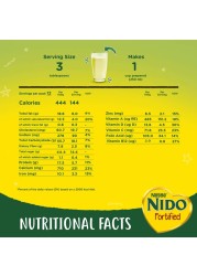 Nestle Nido Fortified Milk Powder Rich In Fiber Tin 400g