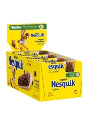 Nesquik Chocolate Breakfast Cereal Bar, 25g Pack of 24