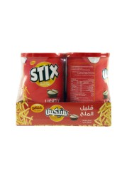 كيتكو ستيكس أصابع بطاطس مملحة قليلا 45 غرام حزمة من 6 أكياس