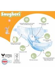 Snugberi Diapers Medium Size 3 Up to 6-9kg 28 Diapers