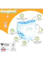 Snugberi Diaper Pants Large Size 4 Up to 7-12kg 24 Pants