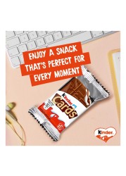 Kinder Cards Wafer Biscuits With Creamy Milk And Cocoa Filling 25.6g Pack of 5