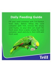 Trill Budgie Seed Mix Bird Food, 500g