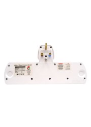 MyChoice 4-Way T-Shape Universal Wall Socket Adapter