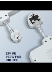 Radiotronics 2 AC Outlets Portable Electrical Extension Socket