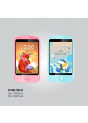 Porodo Kids 4G Smart Phone with SOS Calling, 700mAh Battery, 24H Normal Usage, 48H Standby, 2.8&quot; Display, Child-Friendly Design, Durable Build, Lightweight &amp; Easy to Use - Pink
