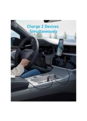 Anker Car Charger with 2 Ports Black 30W
