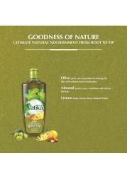 Dabur Vatika Naturals Olive Enriched Hair Oil Nourish And Protect Green 200ml