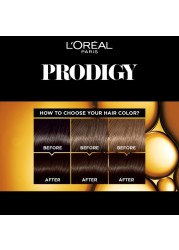 L&#39;Oreal Paris Prodigy Ammonia Free Permanent Oil Hair Colour 5.0 Light Brown