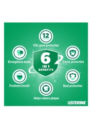Listerine, Total Care Gum Protect Milder Taste, Fresh Mint, 250ml