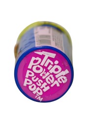 Bazooka Triple Power Push Pop Up Strawberry Candy 34g
