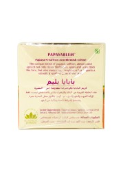 Lotus Herbals Papayablem Papaya-N-Saffron Anti-Blemish Cream 50g White