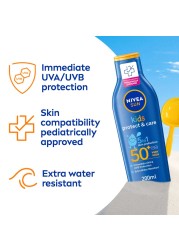 NIVEA SUN Lotion Kids Protect &amp; Care SPF 50+ 200ml