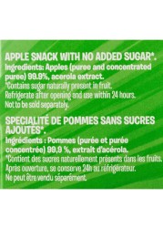 Andros Fruit Me Up! No Added Sugar Apple Flavoured Fruit Snack, 90g Pack of 4