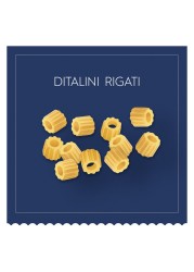 Barilla Ditalini Rigati Pasta Cello Pack 400g