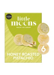 Little Moons Honey Roasted Pistachio Flavoured Mochi Ice Cream, 192g