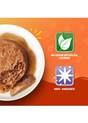Purina Friskies Beef and Vegetables in Gravy Wet Cat Food, 400g