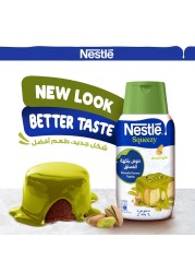 Nestle Squeezy Pistachio Flavoured Sweetened Condensed Milk Topping, 450g