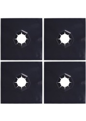 Aiwanto 8Pcs Gas Stove Burner Covers Non-Stick Gas Protectors Reusable Cover for Gas