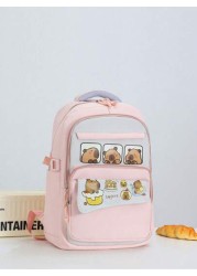 Girls Cute And Fresh Backpack With A Capacity For High School And Middle School Students