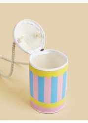 1pc Kids Girls Creative Cartoon Pencil Shaped Shoulder Crossbody Bag