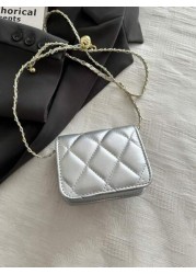 Fashionable Mini Structured Crossbody Shoulder Bag For Kids Coin Purse For Outdoor Use