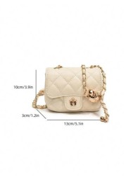 Mini Coin Purse Cute Crossbody Flap Chain Shoulder Bag For Girls Lipstick Case