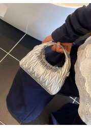 New Mini Embroidered Letter Wristlet Purse Fashionable Small Clutch Wallet For Cosmetics Evening Party Coin Pouch Crossbody Bag