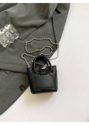 Fashion Mini PU Handbag And Shoulder Bag With Coin Purse For Girls