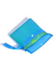 1pc Kids Summer Beach Mesh Bag Waterproof Design For Sand Toys Storage Beach Digging Tool Organizer Net Tote