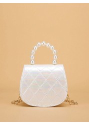 New PU Leather Children Princess Handbag Fashion Shaped Small Crossbody Bag Holiday Gift