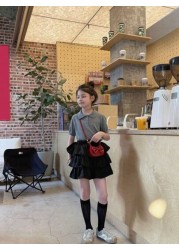 New Bowknot Mini Semi Circle Handbag Fashion Crossbody Bag Bowknot Super Small Lipstick Pouch Bowknot Coin Purse