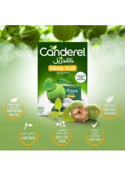 Canderel Monk Fruit Sachets With Erythritol 100 Sachets 150g
