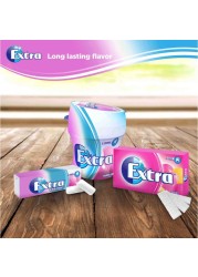 Wrigley&#39;s Extra Bubblemint Chewing Gum, 14g Pack of 30