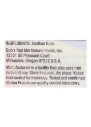 Bob&#39;s Red Mill Premium Quality Xanthan Gum Gluten Free Non-GMO 227g