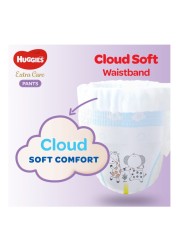 Huggies Extra Care Soft Cloud Culottes Baby Diaper Pants Size 6 15-25kg Jumbo Pack 40 Pants