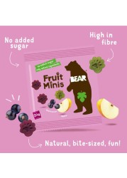 Bear Paws Apple And Blackcurrant Pure Fruit Snacks 20g Pack of 5